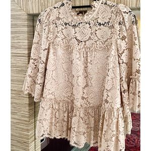 Kate Spade Lace Poppy Top
